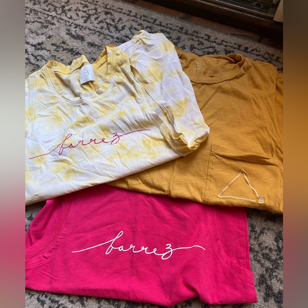 3 barre 3 shirts